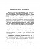 Análisis crítico de la película “Tiempos Modernos”