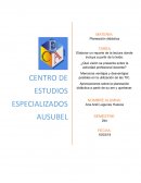 CENTRO DE ESTUDIOS ESPECIALIZADOS AUSUBEL
