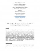 Elaboración de un gel astringente para el rostro a base de Crotón lechleri (sangre de drago) y Alumbre de potasio