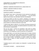 OFRECIMIENTO DE CEREMONIA DE GRADUACIÓN