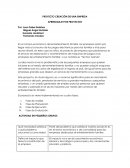 PROYECTO CREACIÓN DE UNA EMPRESA APRENDIZAJE POR PROYECTOS