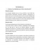 Mis habilidades. ¿Cuáles son sus Habilidades para la Vida en cada dimensión?