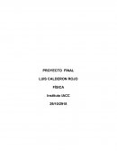 Desarrollo MECANICA: FUERZAS Y ONDAS