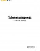 Informe antropologia