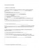 Evaluación sociedad 4 básico