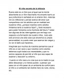 El niño secreto de la infancia