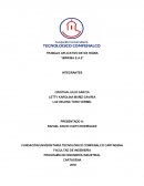 TRABAJO APLICATIVO DE SIX SIGMA “IMPRIMA S.A.S”