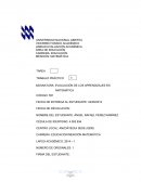 Evaluacion Aprendizajes Matematicas