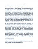 IDEAS DE JUAN PABLO II EN EL MUNDO CONTEMPORÁNEO
