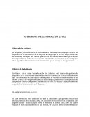 APLICACION DE LA NORMA ISO 27002