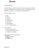 Desarrollo experimental