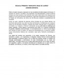 ESCUELA PRIMARIA “MARGARITA MAZA DE JUÀREZ” (SONORA BRONCO)