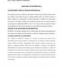 Auiditoria en Informatica