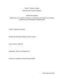 Elaboración de un estudio de tiempos y movimientos para mejorar los procesos productivos de una empresa de logística textil