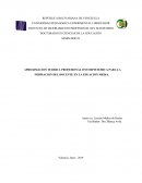 APROXIMACION TEORICA PROFESIONAL ONTOEPISTEMICA PARA LA FORMACION DEL DOCENTE EN LA EDUACION MEDIA