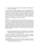 ¿Qué entiende por dirección estratégica de operaciones?