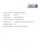 Actividad 1 Análisis económico, político y social de México