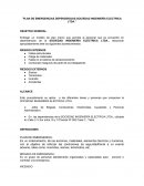 Plan de emergencias dependencias Sociedad Ingeniería Electrica Ltda
