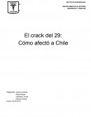 El crack del 29: Cómo afectó a Chile