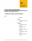 Markestrated, informe de decisiones 1 - 10 empresa William Harvey