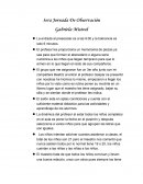 Informe de la tercera jornada de observación: Aula de preescolar