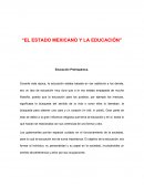 El estado mexicano y la educación