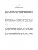 Importancia de la Administración de Recursos Humanos en una empresa