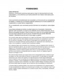 FEMINISMO