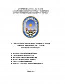 La aplicación de nuevas tecnologías en el sector comercial y financiero, Callao