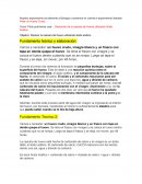 Teoria acerca del huevo en vinagre