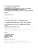 La Cruz cuestionario