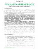 PROYECTO "VIAJE EDUCATIVO A LA CIUDAD DE ROSARIO"