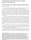 CONGRESO NACIONAL DE DIDACTICA DE LA LENGUA Y LA LITERATURA