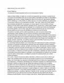 Conducta de primera necesidad dentro de la administración pública