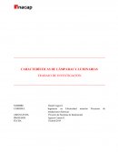 Características de lámparas y luminarias