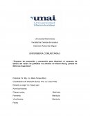 Proyecto de promoción y prevención para disminuir el consumo de tabaco del centro de jubilados los abuelos de Grand Bourg, partido de Malvinas Argentinas