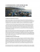 LA CONTAMINACIÓN EN LA PARTE COSTERA DEL PERÚ