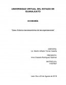 Caso: Entorno macroeconómico de las organizaciones