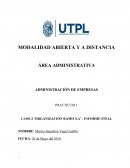 CASO 2 ¨ORGANIZACIÓN RAMO S.A¨ - INFORME FINAL