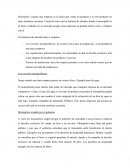 Monopolio. Los recursos monopolísticos