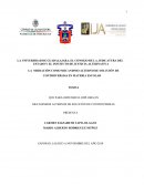 LA MEDIACIÓN COMO MECANISMO ALTERNO DE SOLUCIÓN DE CONTROVERSIAS EN MATERIA ESCOLAR