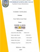 Hoteleria y turismo HOTEL INKA PATH