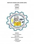 Proyectos y presupuestos