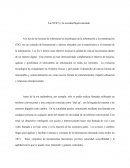 Las NTIC's y la sociedad hiperconectada