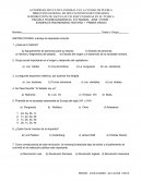 Examen extraodinario de historia