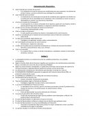 Introducción a la Economía. Autoevaluación Diagnóstica