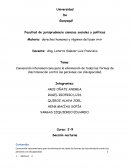 Convencion Interamericana Contra toda forma de Discriminación a las personas cons Discapacidad