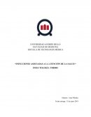 Infecciones asociadas a la atención de la salud
