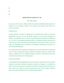 RENDICIÓN DE CUENTAS 5°C T/M. Página 1
