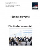 Técnicas de venta Y Efectividad comercial